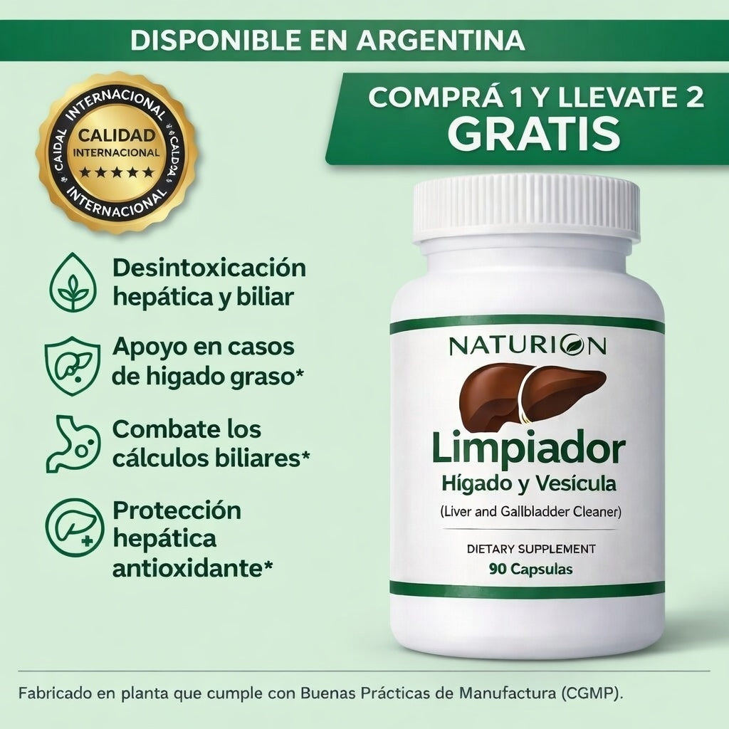 Limpiador Hígado y Vesícula, Boldo y Extracto de Cardo Mariano